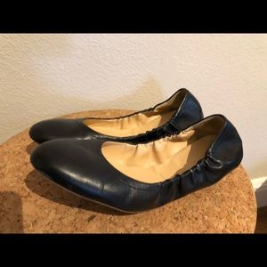 J. Crew Emma Leather Ballet Flats